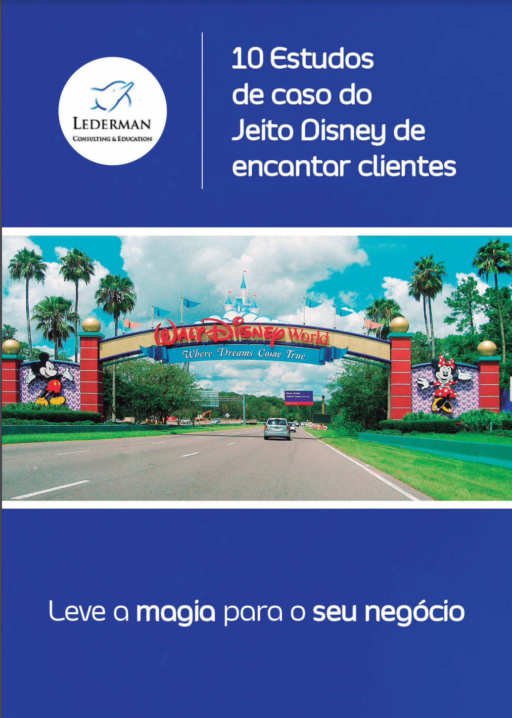Capa Ebook - 10 estudos de caso do Jeito Disney de Encantar Clientes