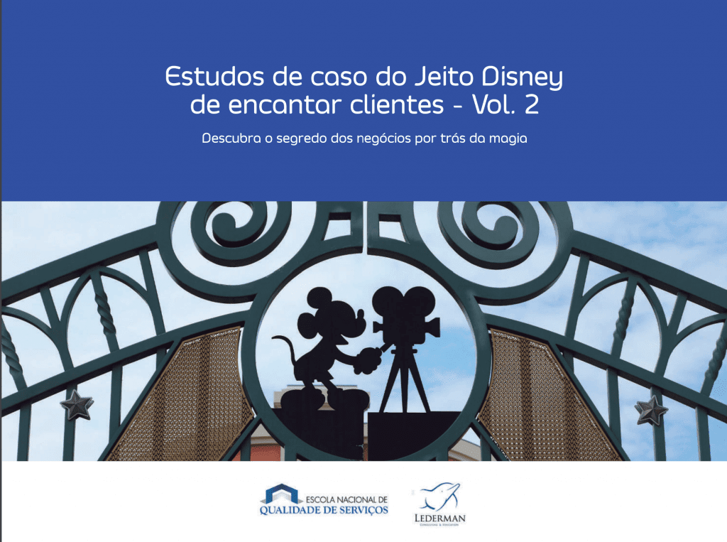 Capa Ebook - Estudos de caso do Jeito Disney de encantar clientes - Vol 2