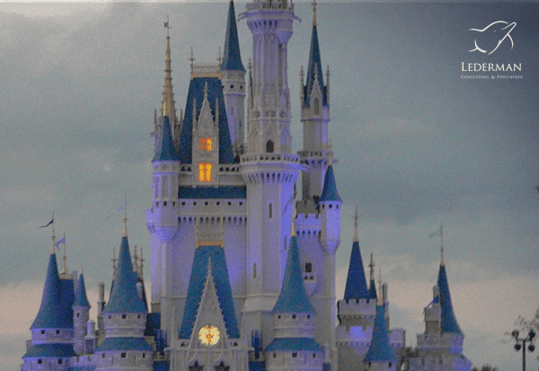 perspectiva forçada Disney