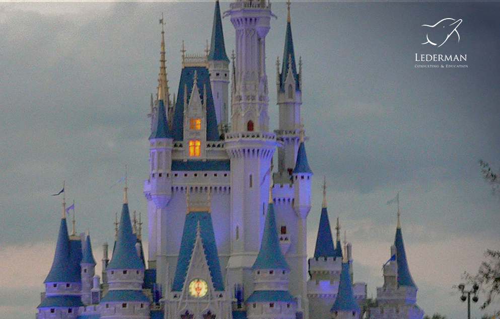 perspectiva forçada Disney